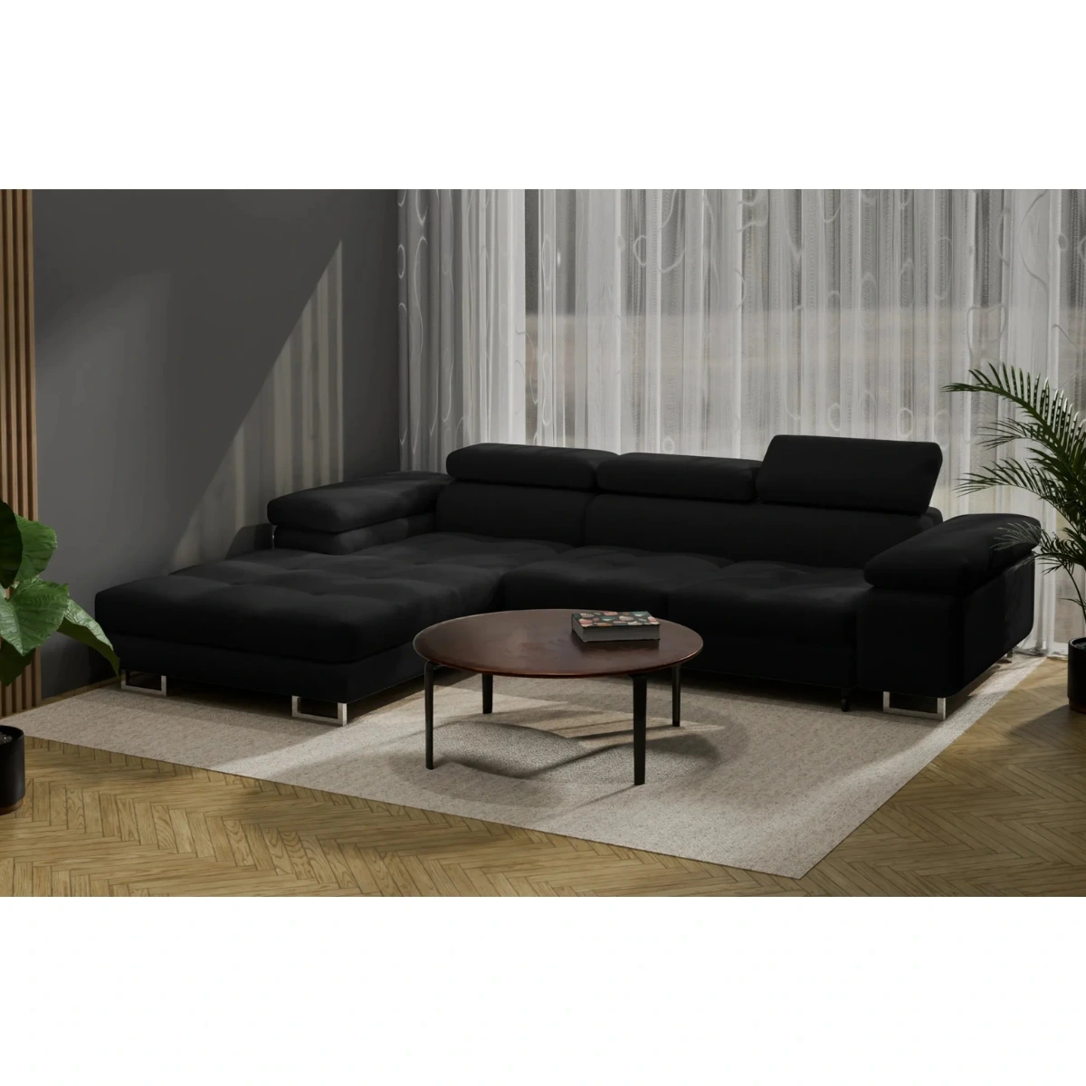 Narożnik z funkcją spania codziennego CARLOS | Sklep SekaMeble.pl