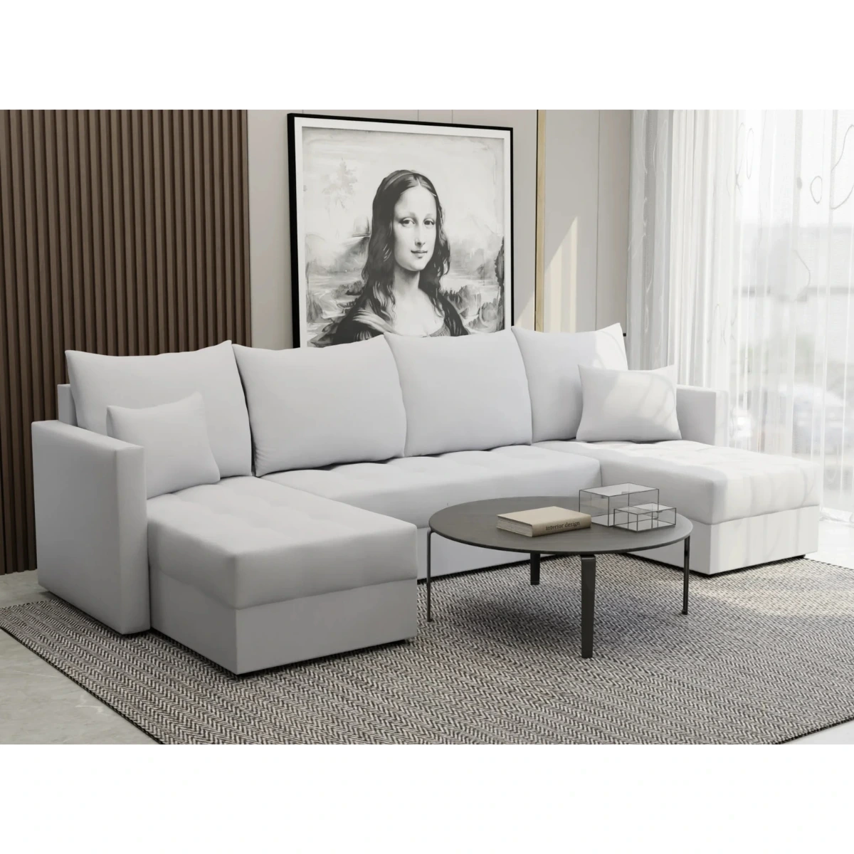 Narożnik w kształcie U SELENA