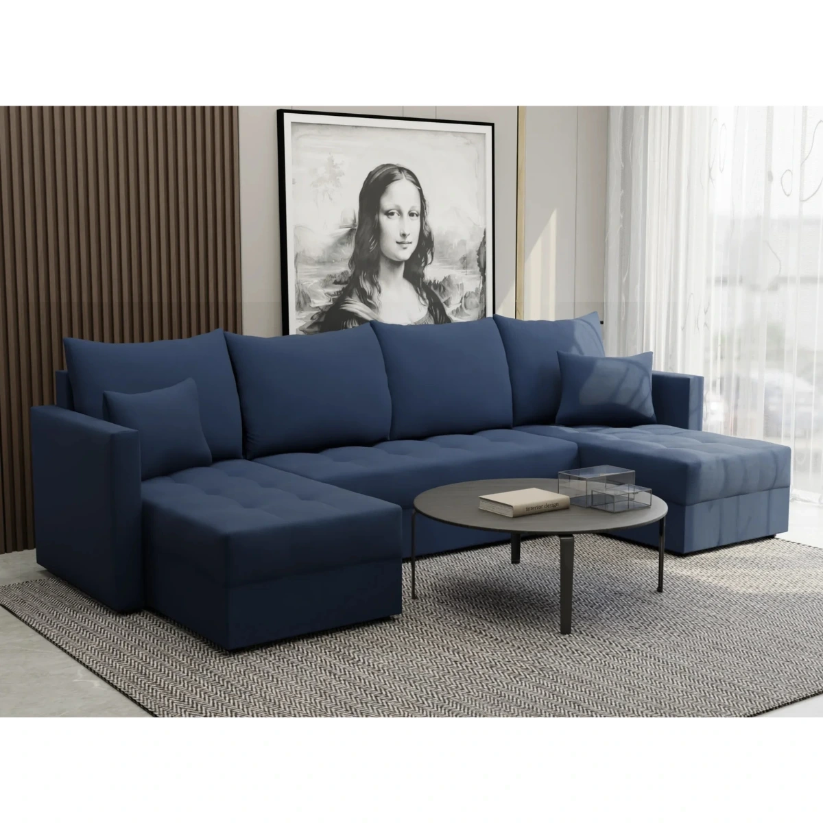 Narożnik w kształcie U SELENA 1