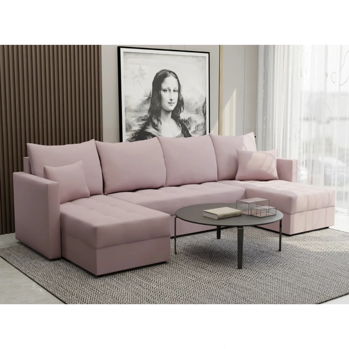 Narożnik w kształcie U SELENA3