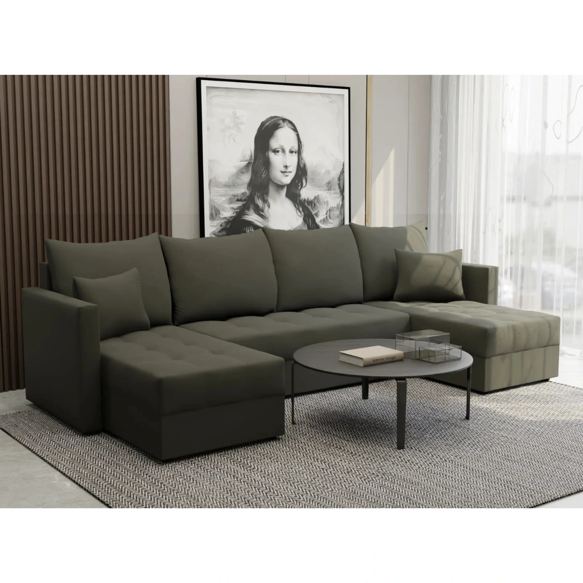 Narożnik w kształcie U SELENA4