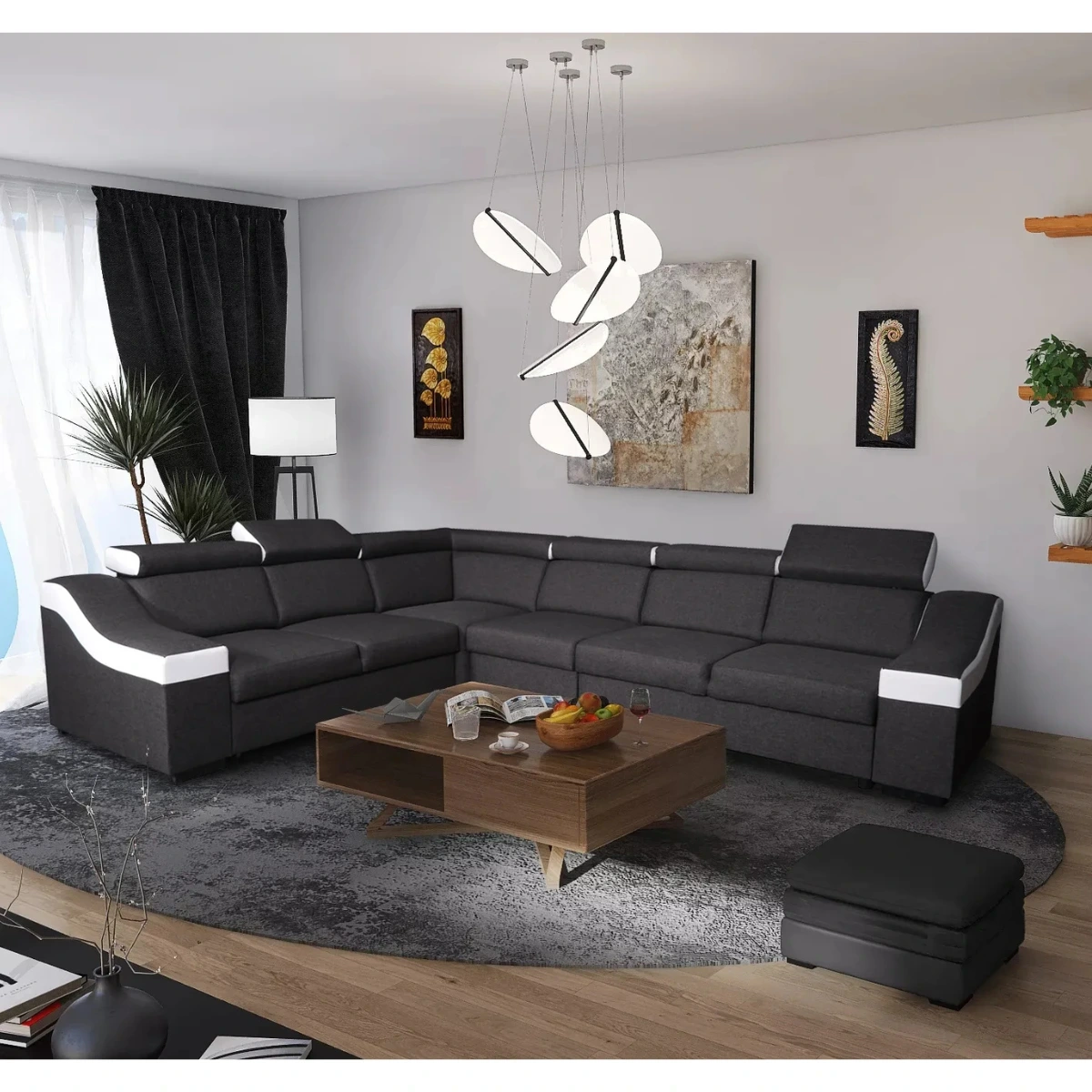 Nowoczesny narożnik modułowy DIEGO