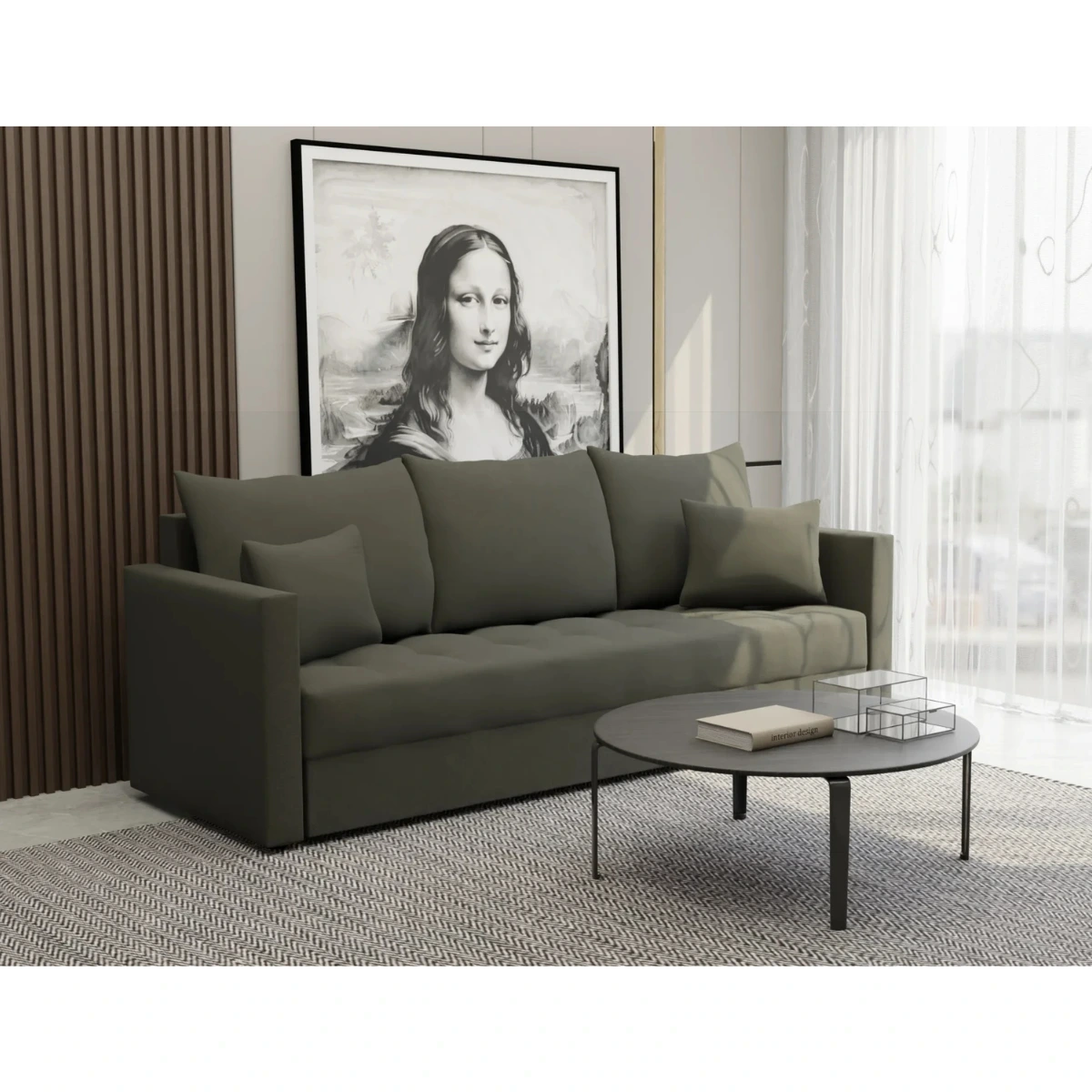 Sofa trzyosobowa z funkcją spania SELENA 2