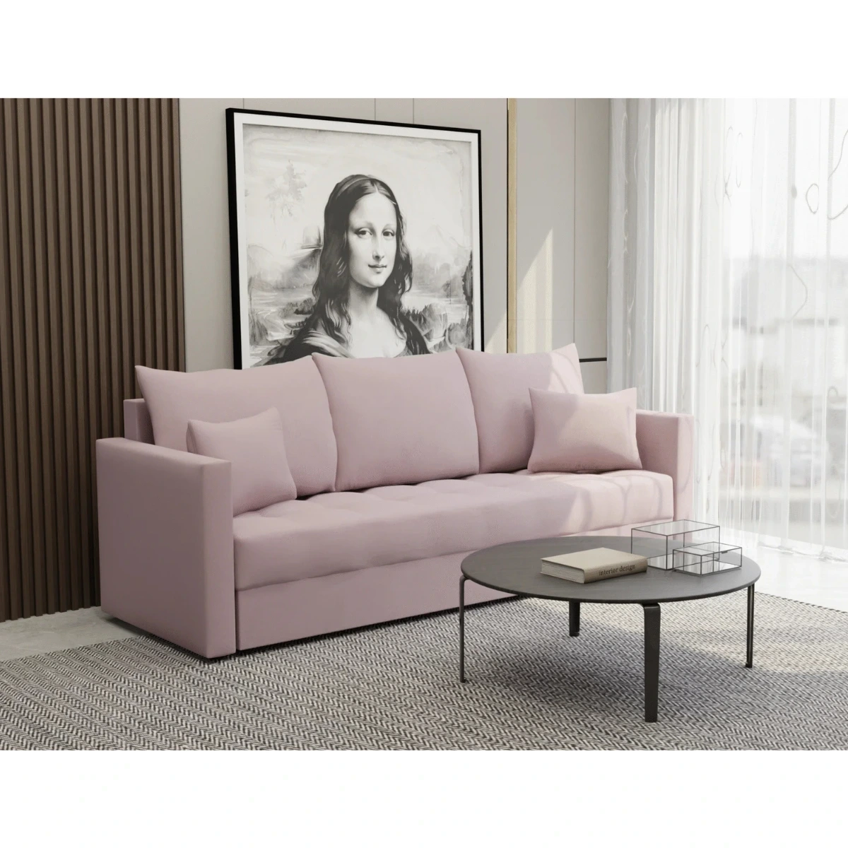 Sofa trzyosobowa z funkcją spania SELENA 4