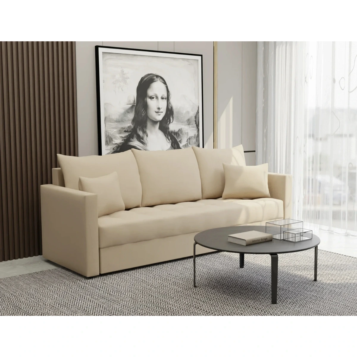 Sofa trzyosobowa z funkcją spania SELENA 5