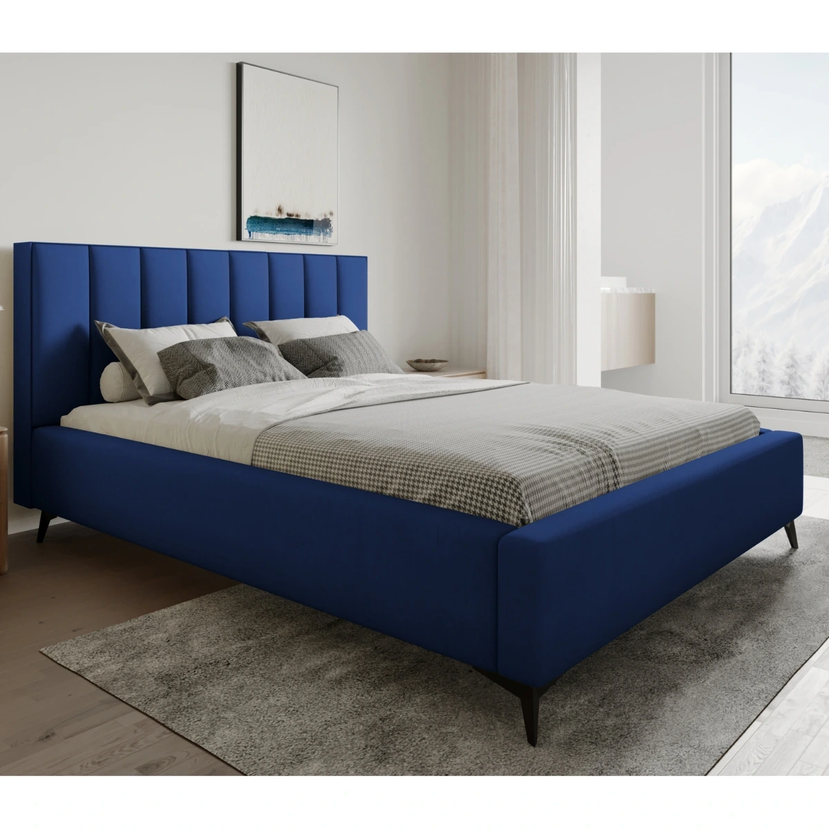 Łóżko tapicerowane 140x200 MARELLA 17