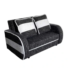 Sofa dwuosobowa z funkcją spania Oktawia II na białym tle