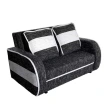 Sofa dwuosobowa z funkcją spania Oktawia II na białym tle