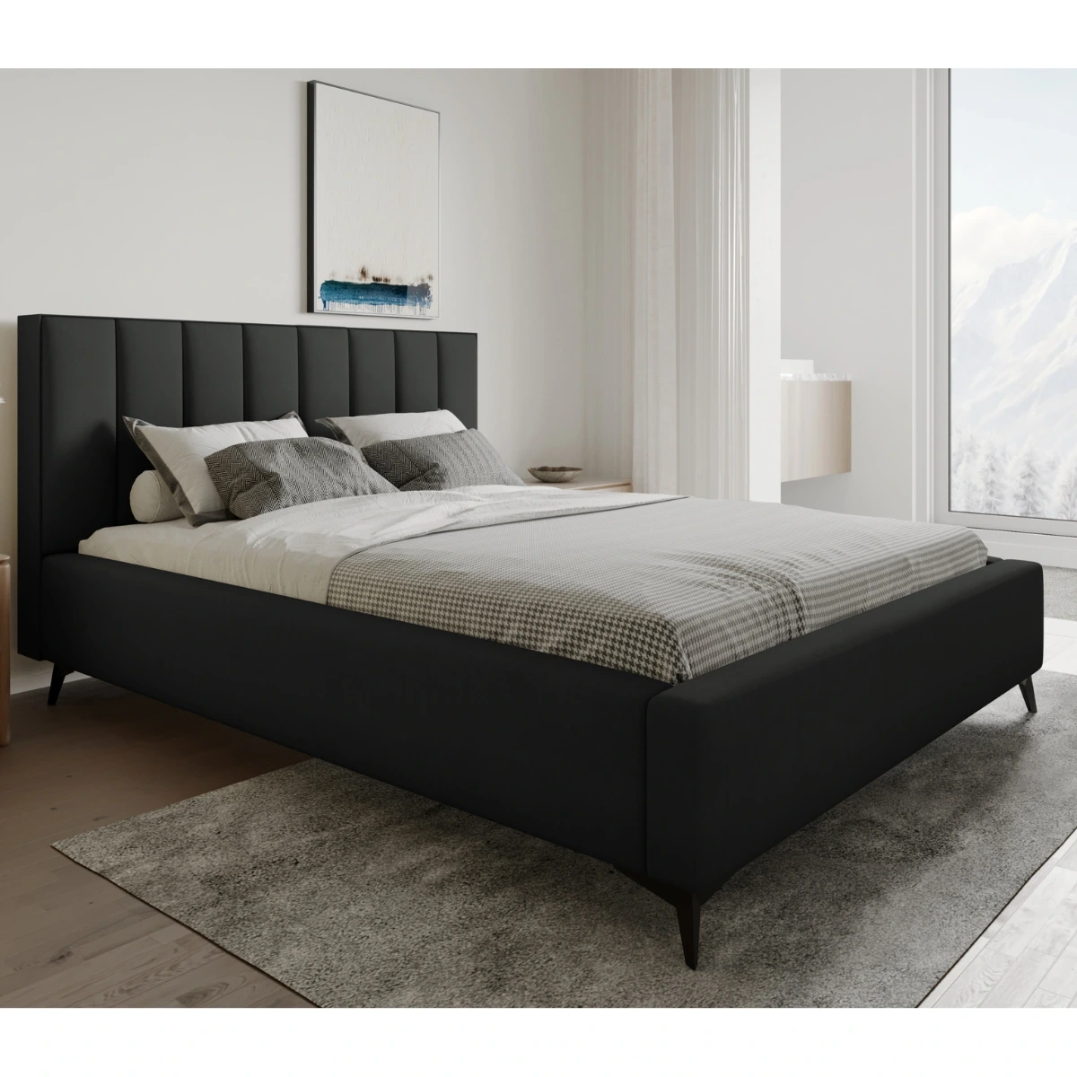 Łóżko tapicerowane 160x200 MARELLA 13