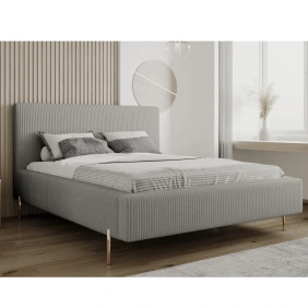 Łóżko tapicerowane 160x200 AMARO z pojemnikiem 11