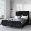 Łóżko 140x200 kontynentalne z pojemnikiem LILIBED | SekaMeble.pl