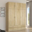 Duża szafa drewniana ZANOVA 135cm -1