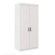 Nowoczesna szafa na ubrania TREVANO 2D Biała
