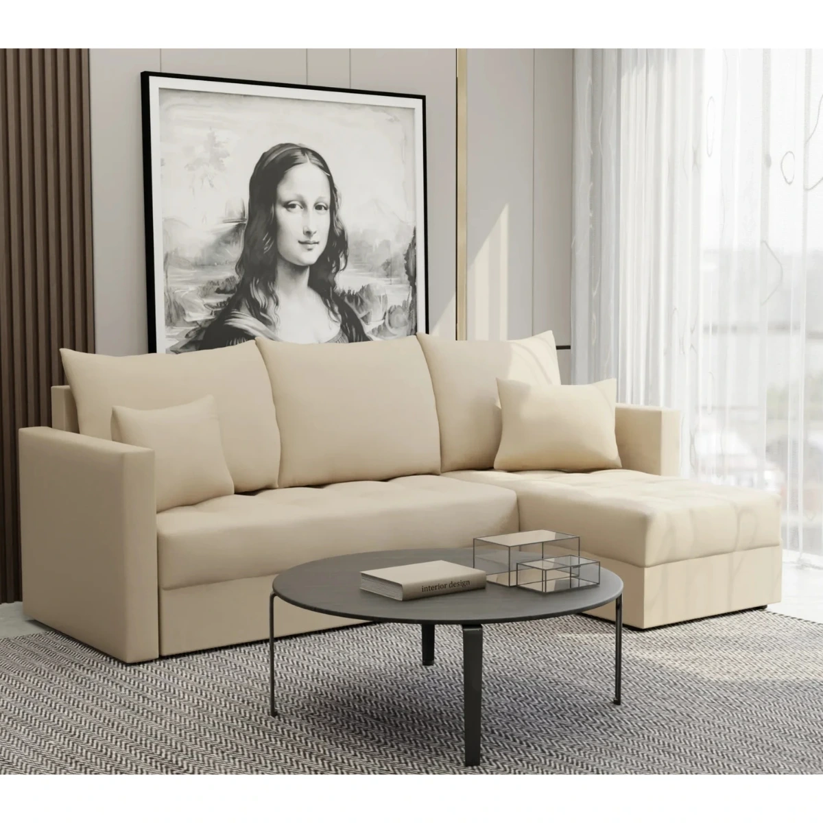 Narożnik z funkcją spania SELENA 1