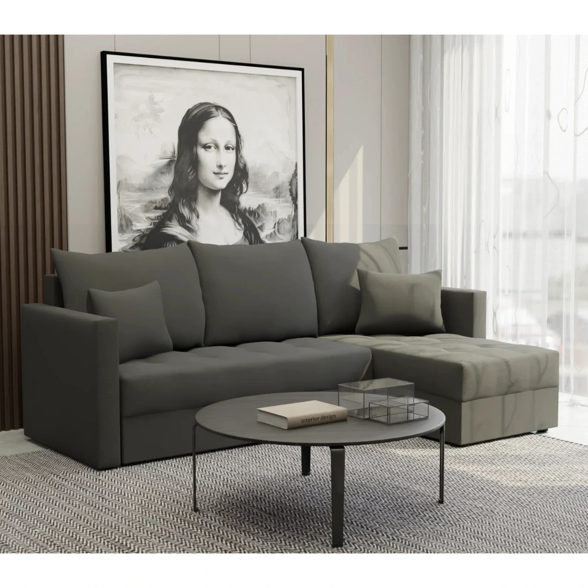 Narożnik z funkcją spania SELENA 5