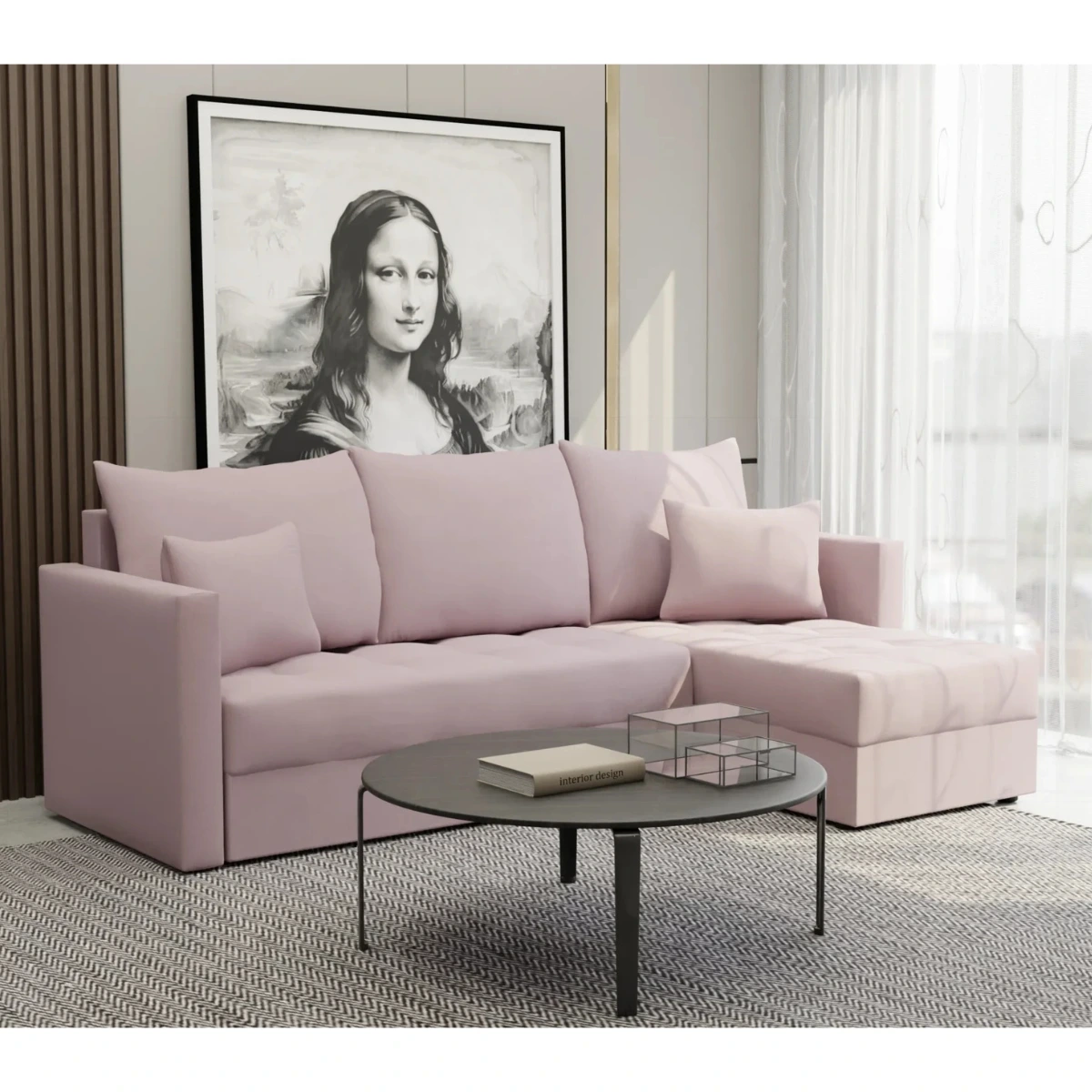 Narożnik z funkcją spania SELENA 7